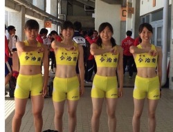 女子陸上選手の動画像集