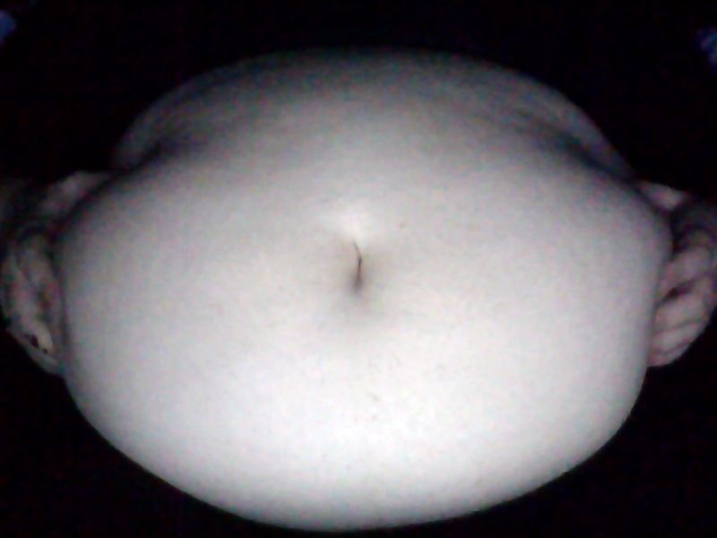 ambersbelly:  Ate sooooo much fattening food today! I tried to make a video of me
