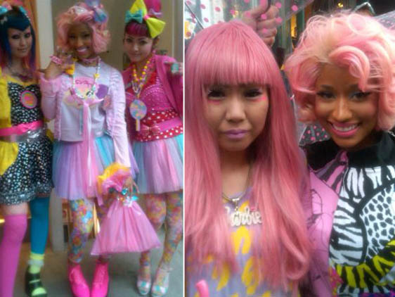 jasmine-blu:  lets all remember when nicki went over to Japan and her style choices