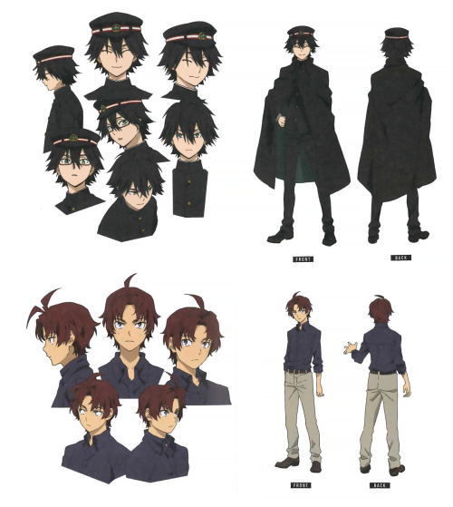 Bungou Stray Dogs Season 4-5 Characters Sheets From Official Guidebook Gongeroku. Scanned By Me.