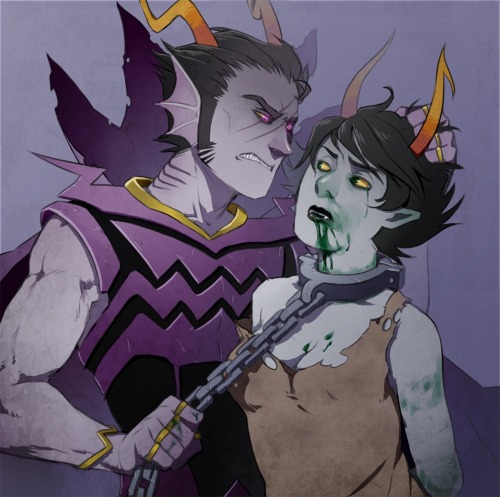 punpunichu:  Yeees, yes to all of ‘em *o* 1. Okay, so, I thought it would be cute if Eridan asked Kanaya to teach him how to correctly hold the magic wand she made for him even though that’s not exactly hard to figure out, but Kanaya is a helpful