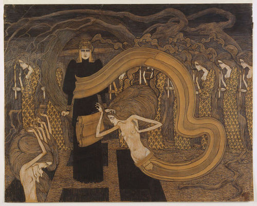 venicepearl:Jan Toorop - Fatalism