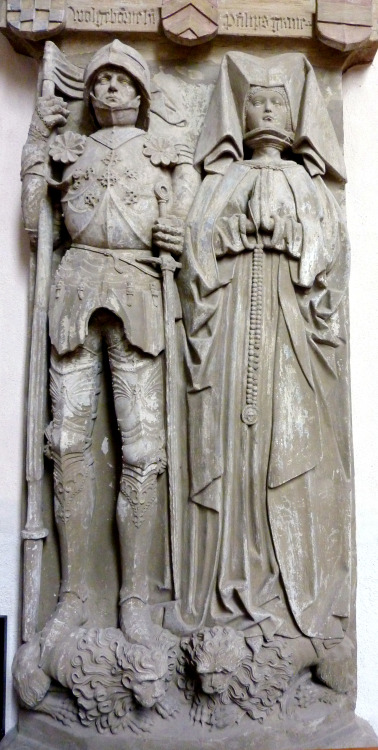 Effigies of Count Philipp I von Rieneck (d. 1488) and his wife, Bavaria
