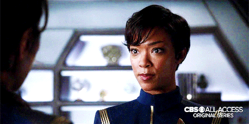 myfriendamy:Sonequa Martin-Green as Michael Burnham in the Star Trek: Discovery Trailer