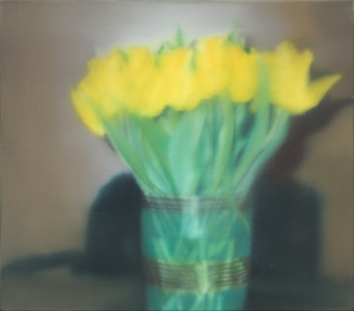Tulips P17 *  -   Gerhard Richter, 2017, German,b.1932-Acrylic-sealed giclée print applied to alumin