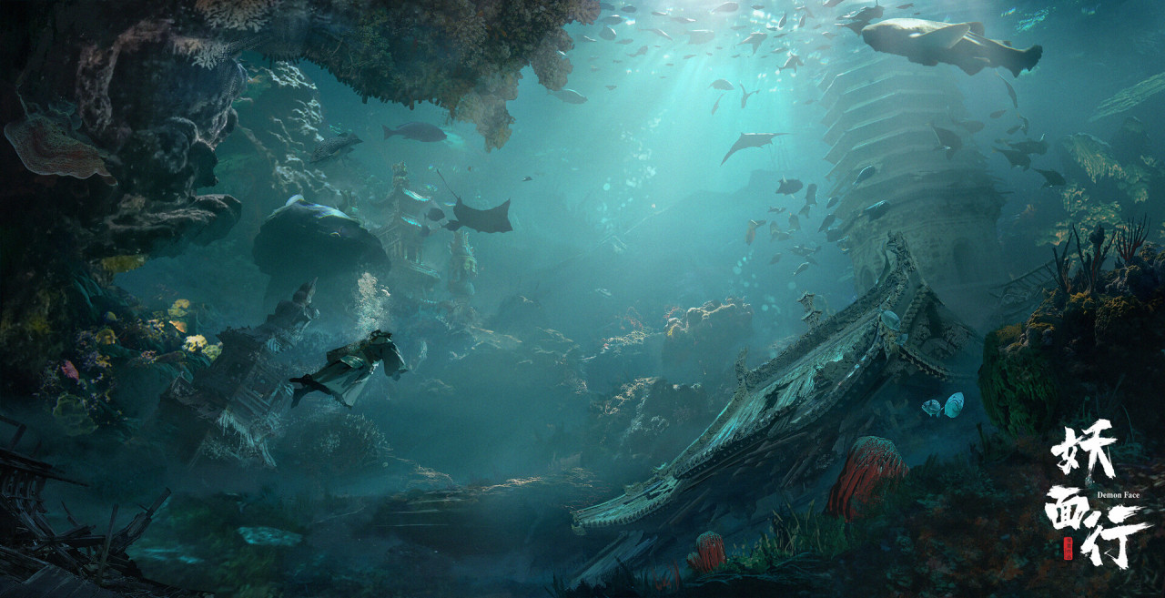Ravenkult Demon Face Undersea Ruins 妖面行 海底遗迹 By Ravenkult Demon Face Undersea Ruins 妖面行 海底遗迹 By