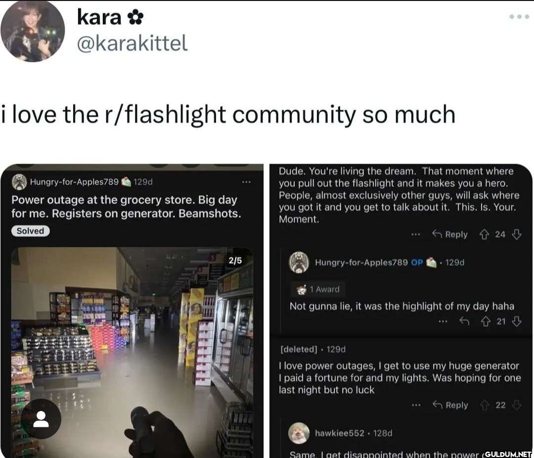 i love the r/flashlight...
