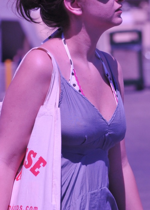 Her nipple is working so hard to be noticed.