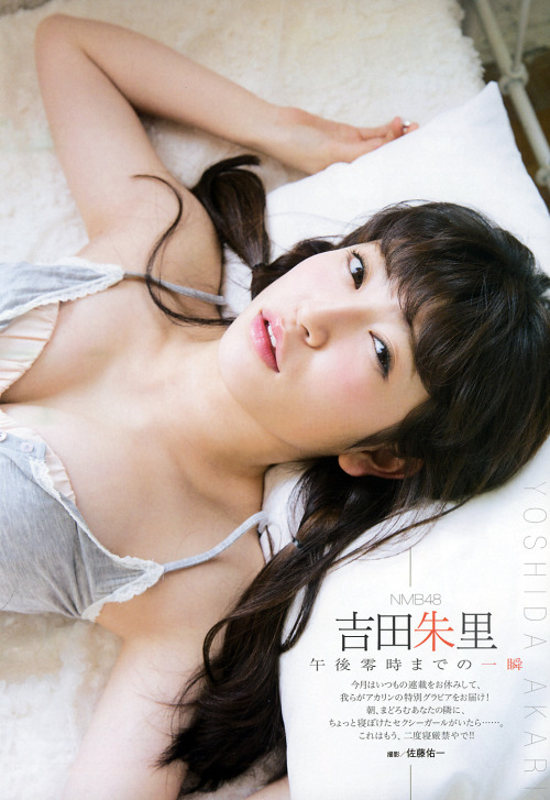 luckynumber48-magz:  Yoshida Akari @ 【月刊エンタメ 2015.04】