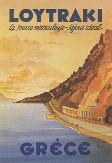 Gorgeous vintage posters of EOT (Greek Tourism Organisation) See more posters here 