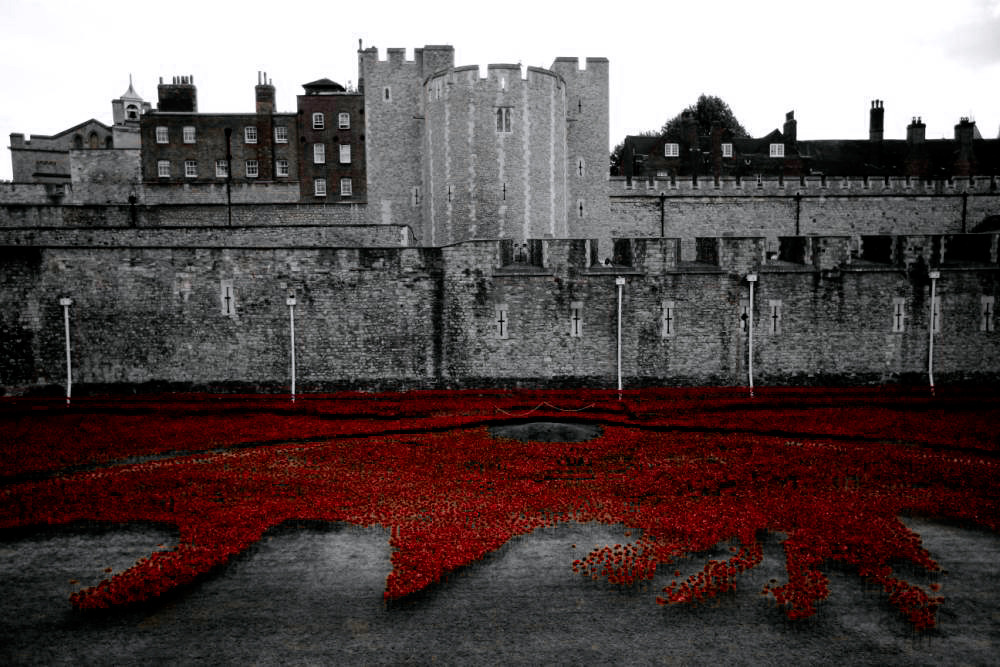 skush-uk:  Paul Cummins | Blood Swept Lands and Seas of Red  The Tower Of London