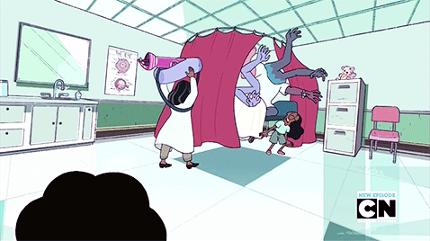 stevenquartz:  “Keep your hands…OFF my Connie!”