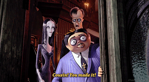shadowy-dumbo-octopus: pepperparker: stuart-townsend: The Addams Family ( 2019 ) There was a voic