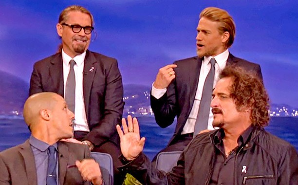 The ’Sons of Anarchy’ cast did NOT disappoint on Conan.
Here are nine moments that you should watch (again).