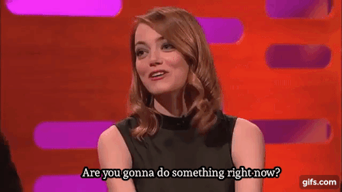 whatilove-allabout:One of the best moments in the history of this show.‘Graham Spices Up Emma Stone’