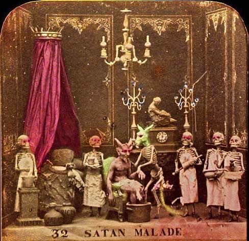 weirdlandtv:LES DIABLERIES. A series of stereoscopic adult photos