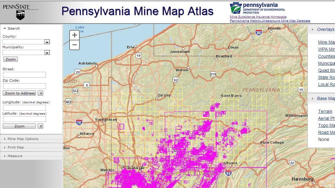 Pa Mine Map Atlas 