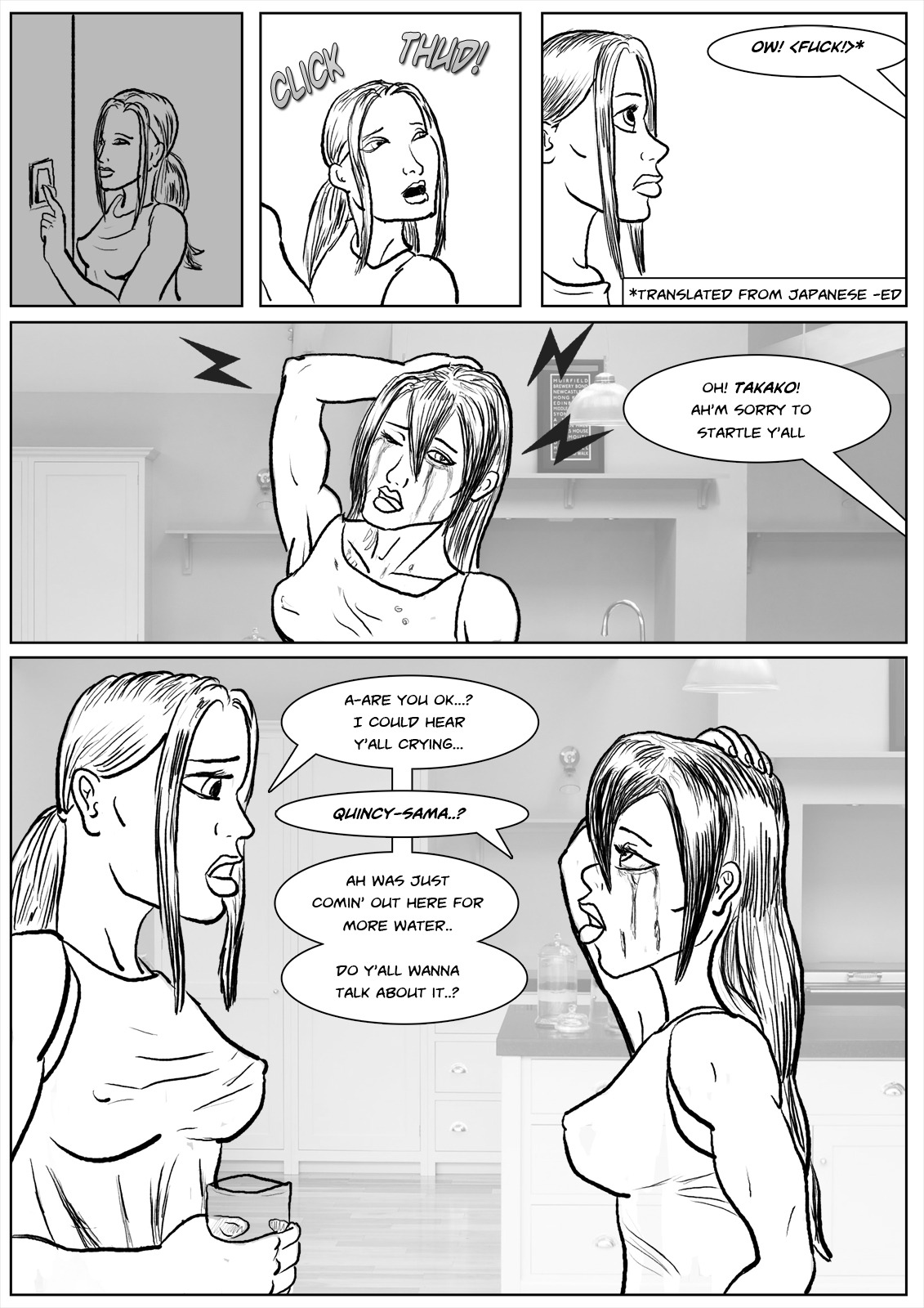 Kate Five and New Section P Page 31 by cyberkitten01   The Phantom Pistoleer appears