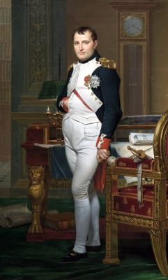 The Emperor Napoleon in His Study  at the