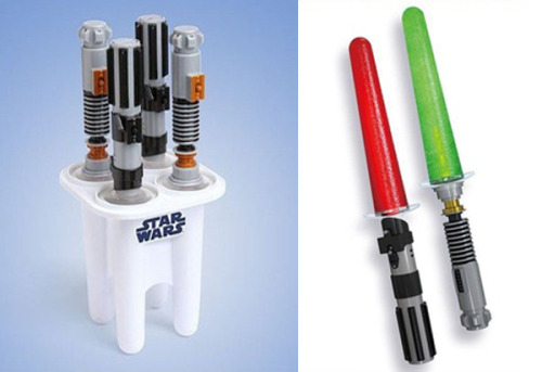 Lightsaber Popsicle Maker (http://amzn.to/1QLirWq)