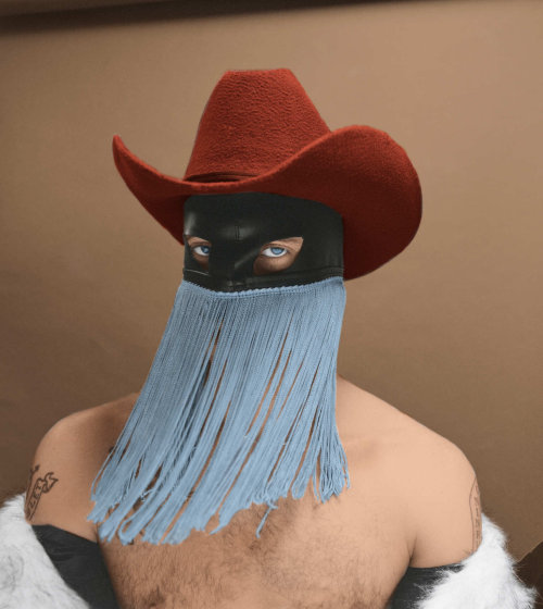 Dayna Rochell (American, b. CA, USA, based Nashville, TN, USA) - Orville Peck (Canadian, b. 1988, Ca