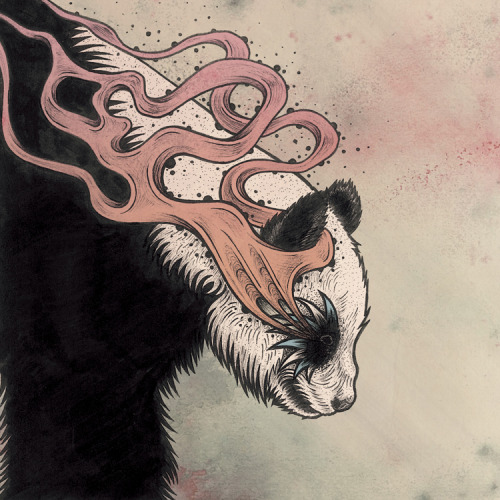 sosuperawesome:  Bestial Spirits by Mat Miller on Tumblr and Society6 • So Super Awesome is also on Facebook, Twitter and Pinterest •  