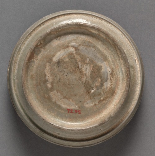 Covered Box: Yue Ware, 907-960, Cleveland Museum of Art: Chinese ArtSize: Diameter: 13 cm (5 1/8 in.