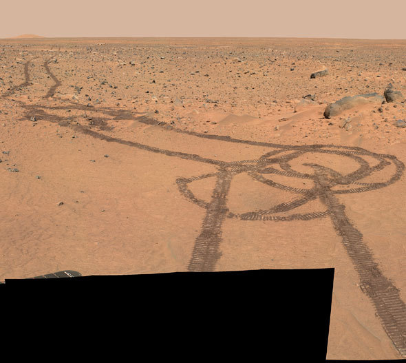 Mars Rover = $800m, Team to Operate = $1b. Drawing a penis on the surface of another