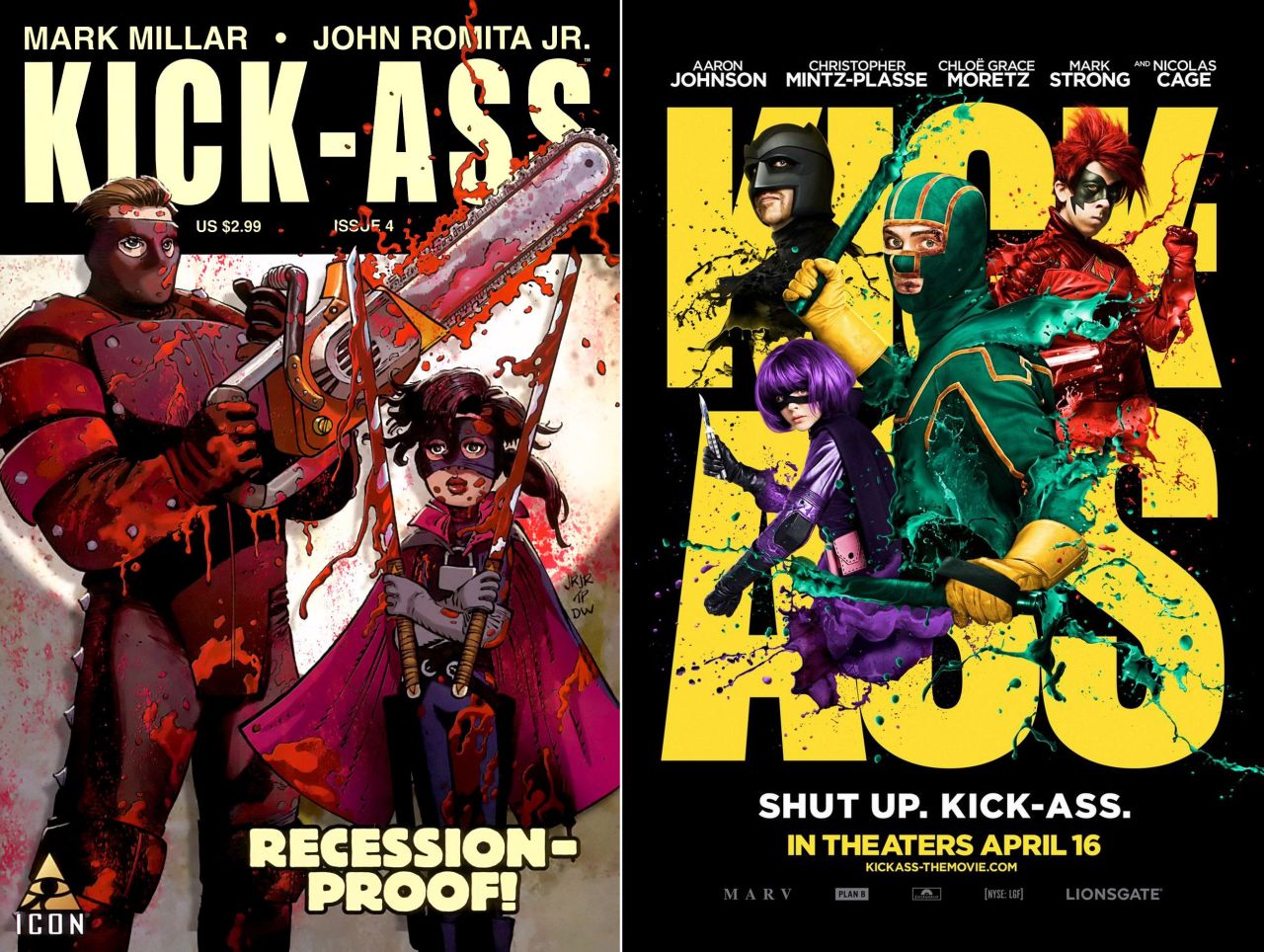 brianmichaelbendis:  Movies and the comic books that inspired them Whiteout, Ghost