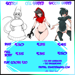 IFFn yr lOooking To get a Commission i got a spot open or 2