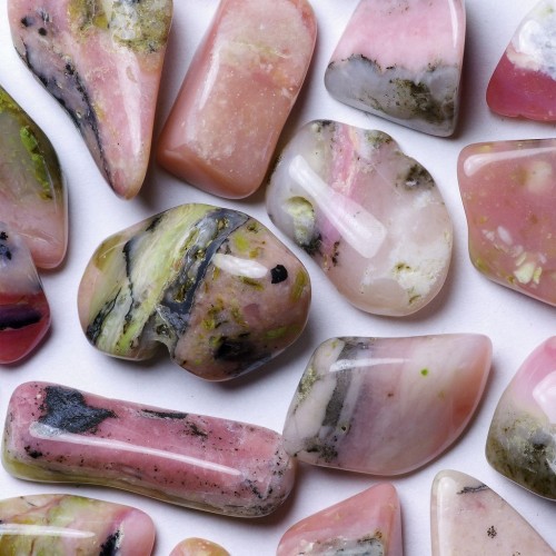 Tumbled Pink Opal from Peru