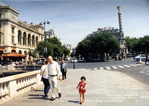 mynamesdiana: likebookends-blog: &ldquo;Mirai-chan In Paris&rdquo;, Kotori Kawashima (川岛小鸟) 