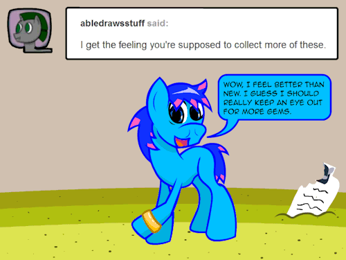 helpabluehorse:helpabluehorse:Blue realized the power of heal α (Hey, mind if i remind you folks I’m taking commissions about once a month? K thanks bai)Timezone ReblogEeps!