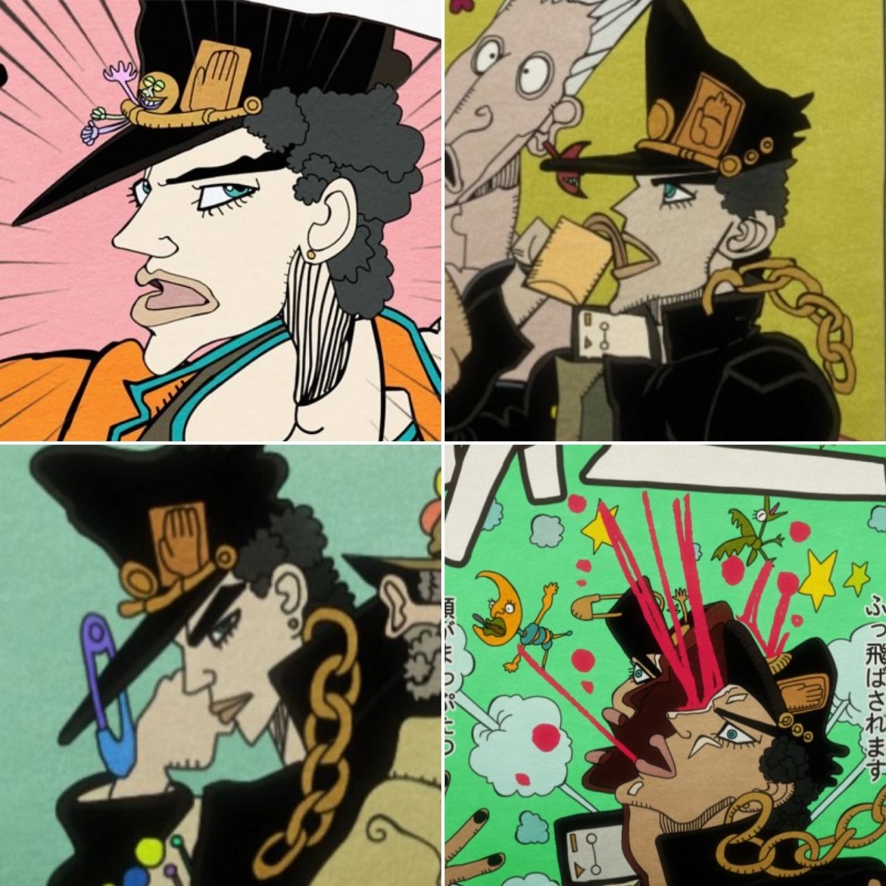 Jojo's Bizarre Adventure shatposts — got em