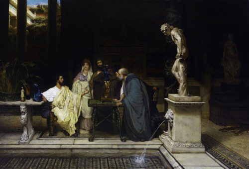 Sir Lawrence Alma-Tadema - A Roman Art Lover - (1868)https://en.wikipedia.org/wiki/Lawrence_Alma-Tad