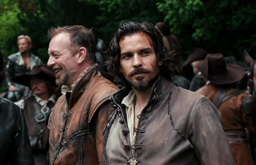 ceremonial:Isn’t that young woman married? Yes I believe she is. The Musketeers 2.06 ‘Through a Glas