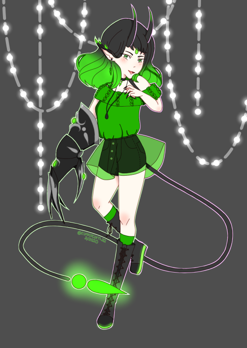 So If You Remember The Sketch Below From 2019, I Finally Got Around To Drawing Her :')