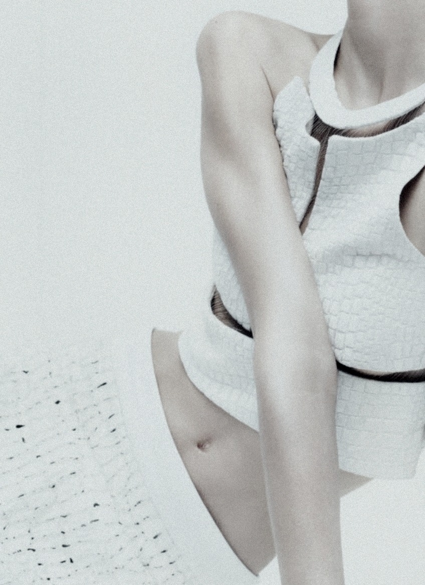 pradaphne:  Marte Mei Van Haaster wearing Alexander Wang Spring/Summer 2013 in “Athéna”,