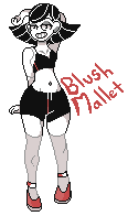 pilesofpixels:  Anyone who doesn’t think @blushmallet isn’t one of the best things