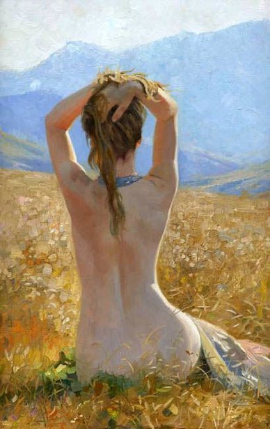 artbeautypaintings:  Sun air - Denis Chernov 