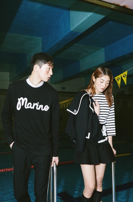 koreanmodel:  Nam Joo Hyuk and Choi Ara for Charm’s Spring 2014 collection