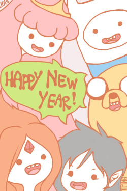 hora-de-aventura:  iiping: Happy New Year