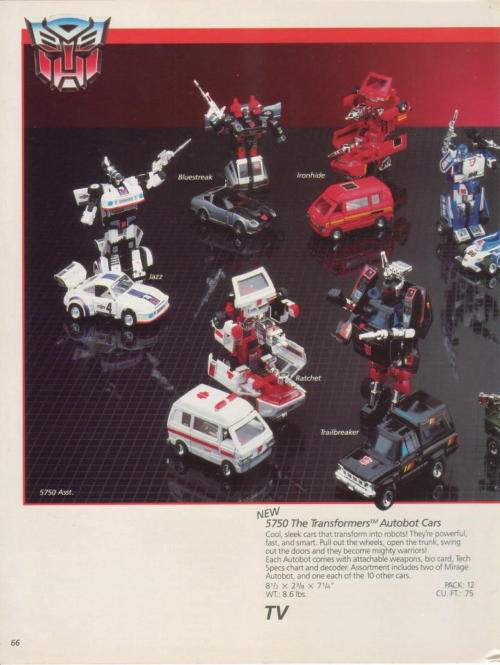 aeonmagnus:Hasbro 1984 Transformers Toy Fair catalogue.