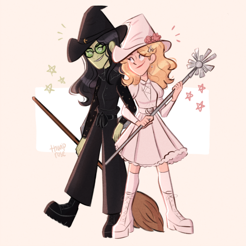 wicked but with cute witch outfits!