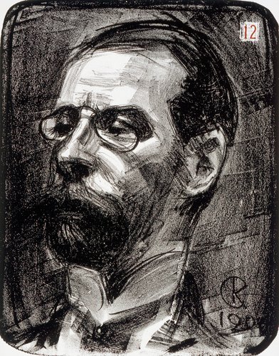 Finnish-Art-Gallery:  Portrait Of Axel Berndtson, Akseli Gallen-Kallela, 1904, Finnish