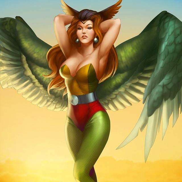 Hawkgirl | Are you happy she has a place in the CWverse? | #igers #instahub #instagood