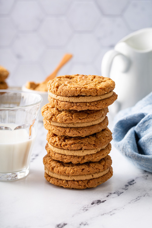 fullcravings:  Biscoff Sandwich Cookies 