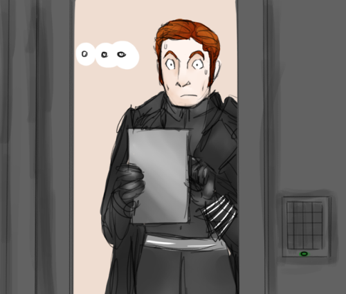 ellalba: Hux’s accidental uncovering of his fanclub.Based on a @solohux ask, this is one of my favou