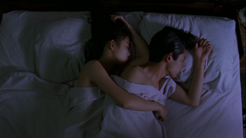 zomgmouse:  Youki Kudoh and Masatoshi Nagase, Mystery Train (Jim Jarmusch, 1989). 