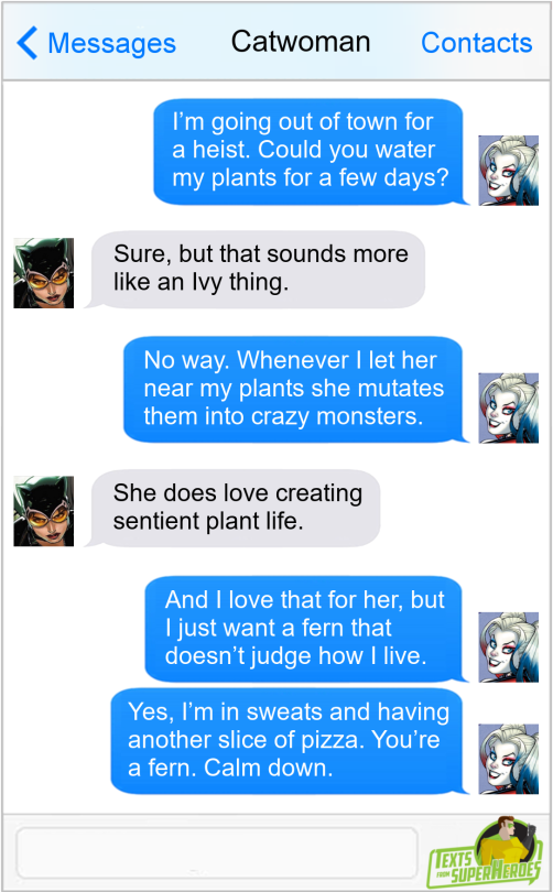 Texts From Superheroes